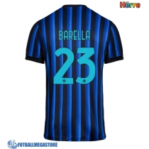 Fotballdrakt Herre Inter Milan Nicolo Barella #23 Hjemmedrakt 2025-26 Kortermet